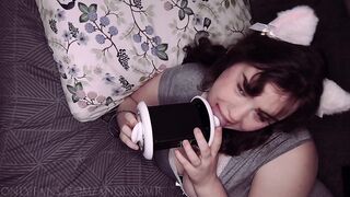ASMR Sensual Ear Licking in Pyjamas ?❤️ - AngeASMR