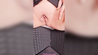 Watch this lustful mature blondes massive meaty snatch lips gaping at the thought of a big hard wang .