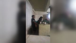 Maid Fucked in the Kitchen (my Wife Almost Found Us Out)