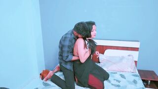 Big bazookas milky wife cheated by her husband's friend in the private room