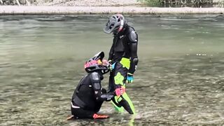 Gear-Heads getting wet in the Isar [ Free OnlyFans ]