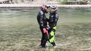 Gear-Heads getting wet in the Isar [ Free OnlyFans ]