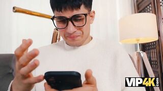 VIP4K. Watch as my BIGGEST BREASTS get Fucked, and my Cuckold Boyfriend gets to enjoy the show