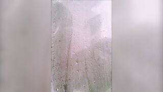 POV – YOU watch me secretly taking a shower, even with my family at home.