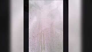 POV – YOU watch me secretly taking a shower, even with my family at home.