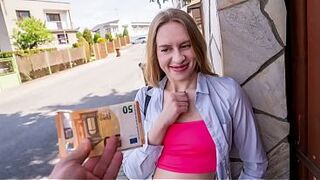 Ukrainian Slut Changed Bus Fare for a Hard Dick Ride