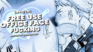 Getting Throatfucked as a Free Use Office Toy - AUDIO EROTICA FOR HOMOSEXUAL MEN