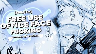 Getting Throatfucked as a Free Use Office Toy - AUDIO EROTICA FOR HOMOSEXUAL MEN