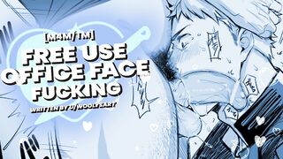 Getting Throatfucked as a Free Use Office Toy - AUDIO EROTICA FOR HOMOSEXUAL MEN
