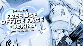 Getting Throatfucked as a Free Use Office Toy - AUDIO EROTICA FOR HOMOSEXUAL MEN