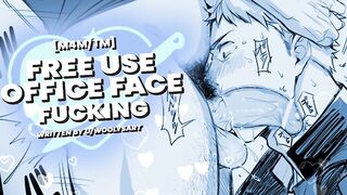 Getting Throatfucked as a Free Use Office Toy - AUDIO EROTICA FOR HOMOSEXUAL MEN