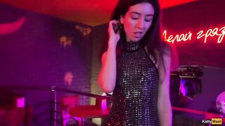 Public Pickup Honey in Night Club and Hard Fast Bang Massive Creampie