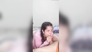 Worthy Blowjob Deep Throat Style and Then That Sitting That Only She Knows Ended in Cum Inside Her Snatch