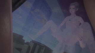 Murmur 35 - Adam Creampies Shinigami Deep During the time that Lifting Her up