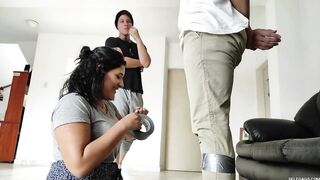 Nina's Double Duct Tape Escape Challenge