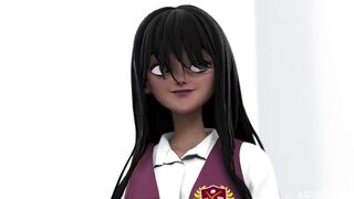 Anime Sex College 2nd Semester Part 3 - Hot Hentai Girls Push Their Twats to the Restriction in Sex Position Competition!