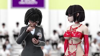 Anime Sex College 2nd Semester Part 3 - Hot Hentai Girls Push Their Twats to the Restriction in Sex Position Competition!