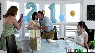 Teen Banged By BFF's Stepmom & Stepdad