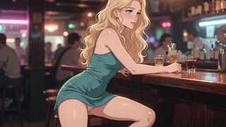 I Told My Husband the Short Dress Was a Bad Idea for the Bar (ai Generated)