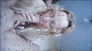 Golden-haired Mature Wife Enjoys Sex on Rainy Day