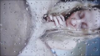 Golden-haired Mature Wife Enjoys Sex on Rainy Day
