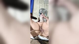 As She's Watching Nasty Porn Her Vagina Gets Torn