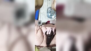 As She's Watching Nasty Porn Her Vagina Gets Torn