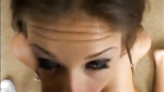 Hawt slut knows how to tease her guy and make him want her