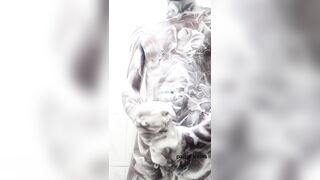 OBSCENE LOUD SOLO MALE WASHROOM MUSTARBATION EP 1