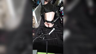 stuck to couch with ice lock