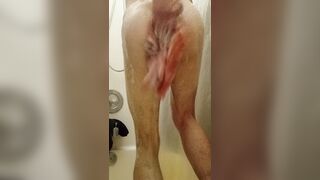 Showering with my new toy