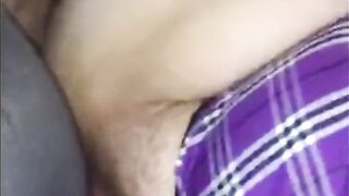 Filling my thick excited wife with cum