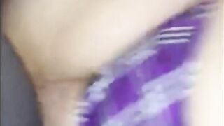 Filling my thick excited wife with cum