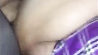 Filling my thick excited wife with cum