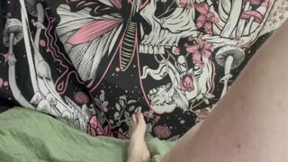 BBW WITH BIG MELONS BIG ASS RIDING SCHLONG REVERSE COWGIRL CREAMPIE