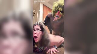 Nerdy White Mom Gets Her Snatch EMERGED IN BIG BLACK COCK