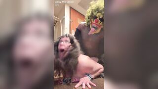 Nerdy White Mom Gets Her Snatch EMERGED IN BIG BLACK COCK