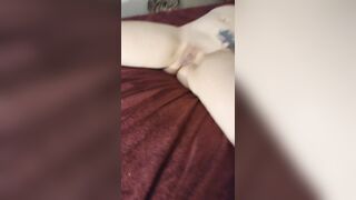Daddy Embarrassed Shy Hotty By Filming Her Pink Vagina With Cum Leaking Out of It