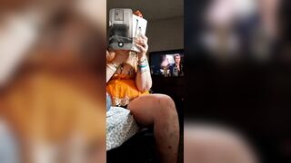 Amateur Busty MILF Does Her Make Up and Watches Hot Latino Thug Masturbate To Her On Live Movie scene Chat