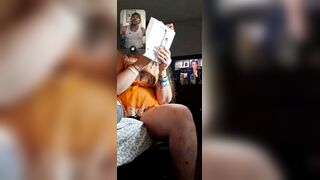 Amateur Busty MILF Does Her Make Up and Watches Hot Latino Thug Masturbate To Her On Live Movie scene Chat