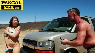 Sun-Baked and Lewd - MILF Gets It Rough in the Desert