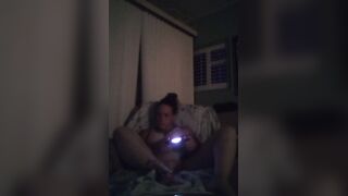 White angel always gets sexually excited when playing video games and this playgirl will bang later