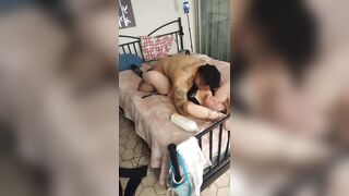 Fucking my boyfriend with a strap on like this chap's a whore (Full Movie)