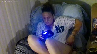 This chick Turns Me On While Her Panties Are Getting Moist While Playing Movie scene Games