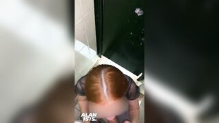 I screwed a angel in the restaurant washroom, and other customers heard us.