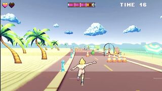 FInishing My Rollerblading BY FUCKING ALL BEACH GUYS! - Rollerbabe
