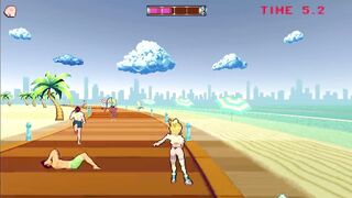 FInishing My Rollerblading BY FUCKING ALL BEACH GUYS! - Rollerbabe