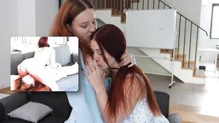 This Is Just Fire! two Redheads Are Having Very Passionate Lesbian Sex