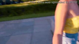 Public (Risky): Sex At Berlin's Nearly any Celebrated Landmark (almost caught)
