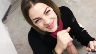 Risky Sloppy Car Lascivious Fellatio enjoyment